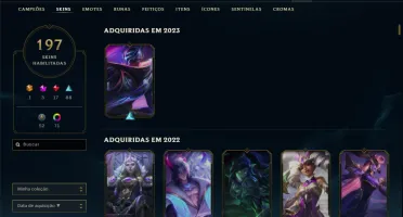 VENDO CONTA LOL com 5473 RP's parado