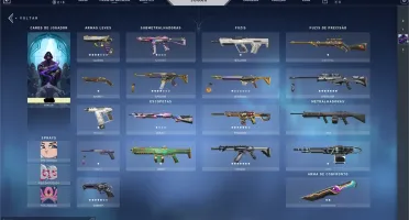 CONTA DE VALORANT DIAMANTE, VARIAS SKINS!!