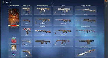 CONTA VALORANT MUITAS SKINS R$1154,30 GASTOS
