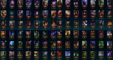 Conta League of Legends 107 CHAMP,PLATINA V,44 SKINS