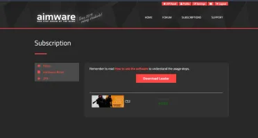 Aimware lifetime de 600 por 260 Com cfg rage.