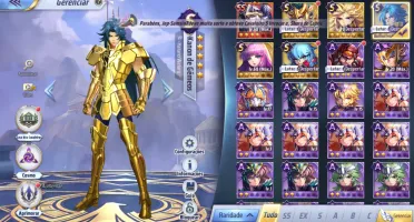 Cc Saint Seiya Várias Invocações E Diamantes
