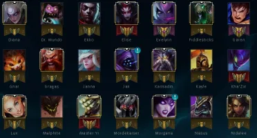 Conta League Of Legends DIAMOND SOLOQ e FLEX
