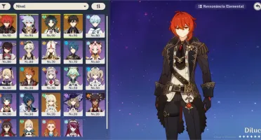 V> XIAO COM HOMA/ZHONG/DILUC/CHILDE E JEAN COM SUA T5
