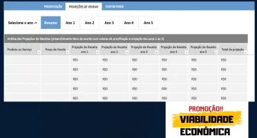Planilha Viabilidade Econômica