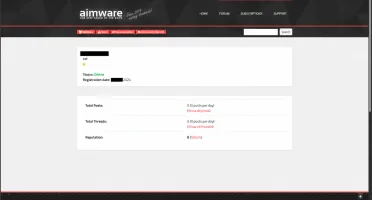 Conta Aimware com assinatura CS2 sem data de expiração