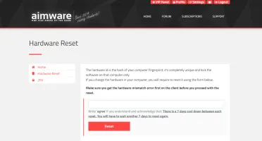 Conta Aimware com assinatura CS2 sem data de expiração
