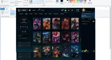 Conta Platina 4 com 150 champs e 107skins (3 Vitoriosas)