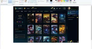 Conta Platina 4 com 150 champs e 107skins (3 Vitoriosas)