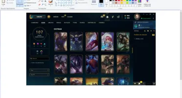 Conta Platina 4 com 150 champs e 107skins (3 Vitoriosas)