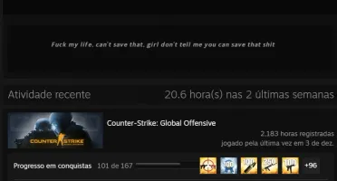 CONTA PRIME CS GO - LV 39 STEAM - 7 MEDALHAS - +600 ELOGIOS