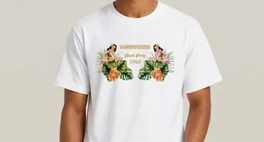 Camiseta Branca Beach