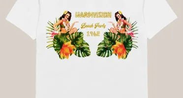 Camiseta Branca Beach
