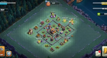2 Em 1, Clash Of Clans Cv9 E Clash Royale Arena 15