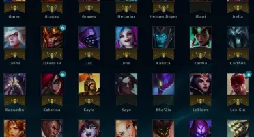 CONTA LVL 40 105 CHAMPS 53 SKINS