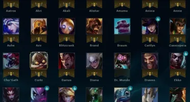 CONTA LVL 40 105 CHAMPS 53 SKINS