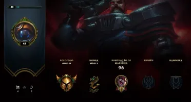 Conta lol Gold/Ouro