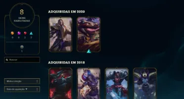 Conta lol Gold/Ouro