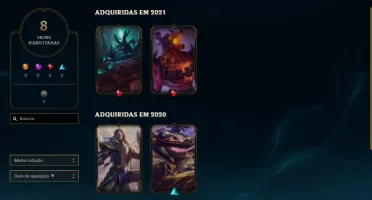 Conta lol Gold/Ouro