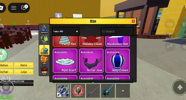 Conta de blox fruits, chute uma luck block