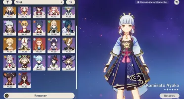 Ayaka, Shenhe, Albedo, Jean+ Banner Garantido + 3 Armas 5*