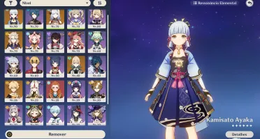 Ayaka, Shenhe, Albedo, Jean+ Banner Garantido + 3 Armas 5*