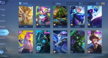 Conta Mobile Legends 500 reais