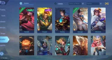 Conta Mobile Legends 500 reais