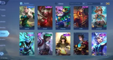 Conta Mobile Legends 500 reais