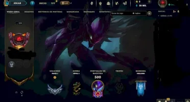 Conta LOL nvl 294 - todos os champs, 171 skins 12k ea