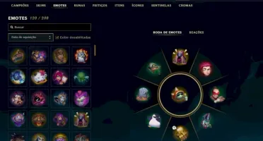 Conta LOL nvl 294 - todos os champs, 171 skins 12k ea