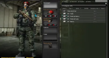 Conta Combat Arms, 14 armas permanentes, especialista.