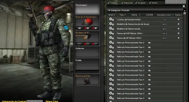 Conta Combat Arms, 14 armas permanentes, especialista.