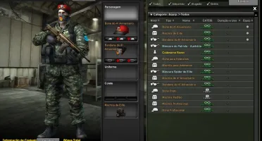 Conta Combat Arms, 14 armas permanentes, especialista.