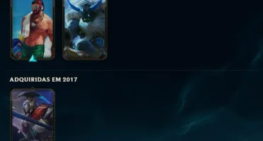 Conta lol mestre