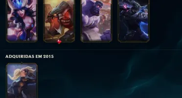 Conta lol mestre