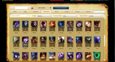CONTA LOL - PLAT V - 32 SKINS - 7 PAGE RUNES