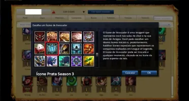 CONTA LOL - PLAT V - 32 SKINS - 7 PAGE RUNES