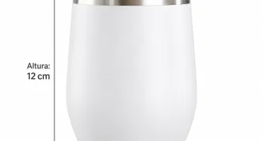 Copo Térmico Cuia com Tampa - 350 ml