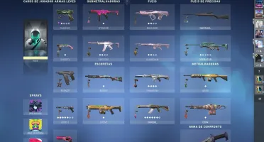 CONTA VALORANT PLATINA1 + SKINS