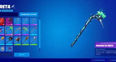 conta fortnite com muitos itens