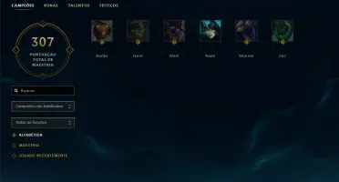 CONTA LOL - PLATINA 4 - 126 CAMPEÕES - 50 SKINS COM EMAIL