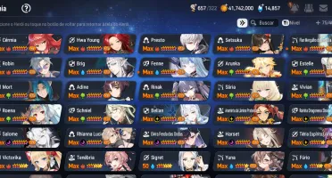 Conta E7 Vários MLs 5* 4* RGB e Recursos