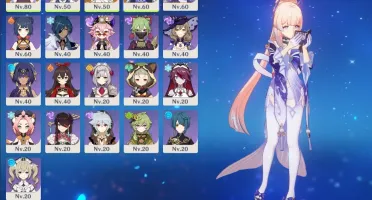 Ganyu C1 + Kokomi + Keqing + Banner Garantido Ar40
