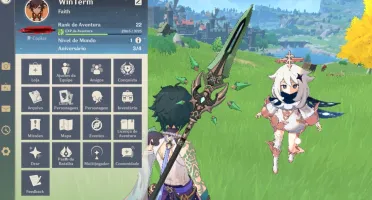Melhor Conta Xiao e Qiqi Genshin Lança de Jade 5 Rank 22