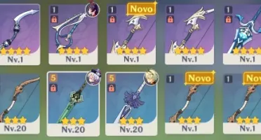 Melhor Conta Xiao e Qiqi Genshin Lança de Jade 5 Rank 22