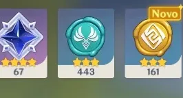 Melhor Conta Xiao e Qiqi Genshin Lança de Jade 5 Rank 22