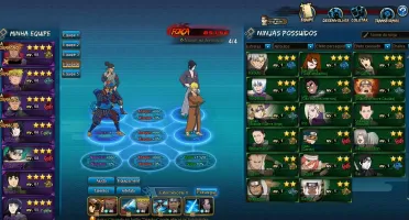 VENDO CONTA NARUTO ONLINE SERVIDOR 538. Conta top 1 servidor