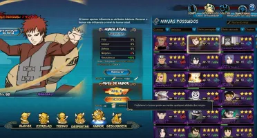 VENDO CONTA NARUTO ONLINE SERVIDOR 538. Conta top 1 servidor