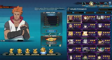 VENDO CONTA NARUTO ONLINE SERVIDOR 538. Conta top 1 servidor